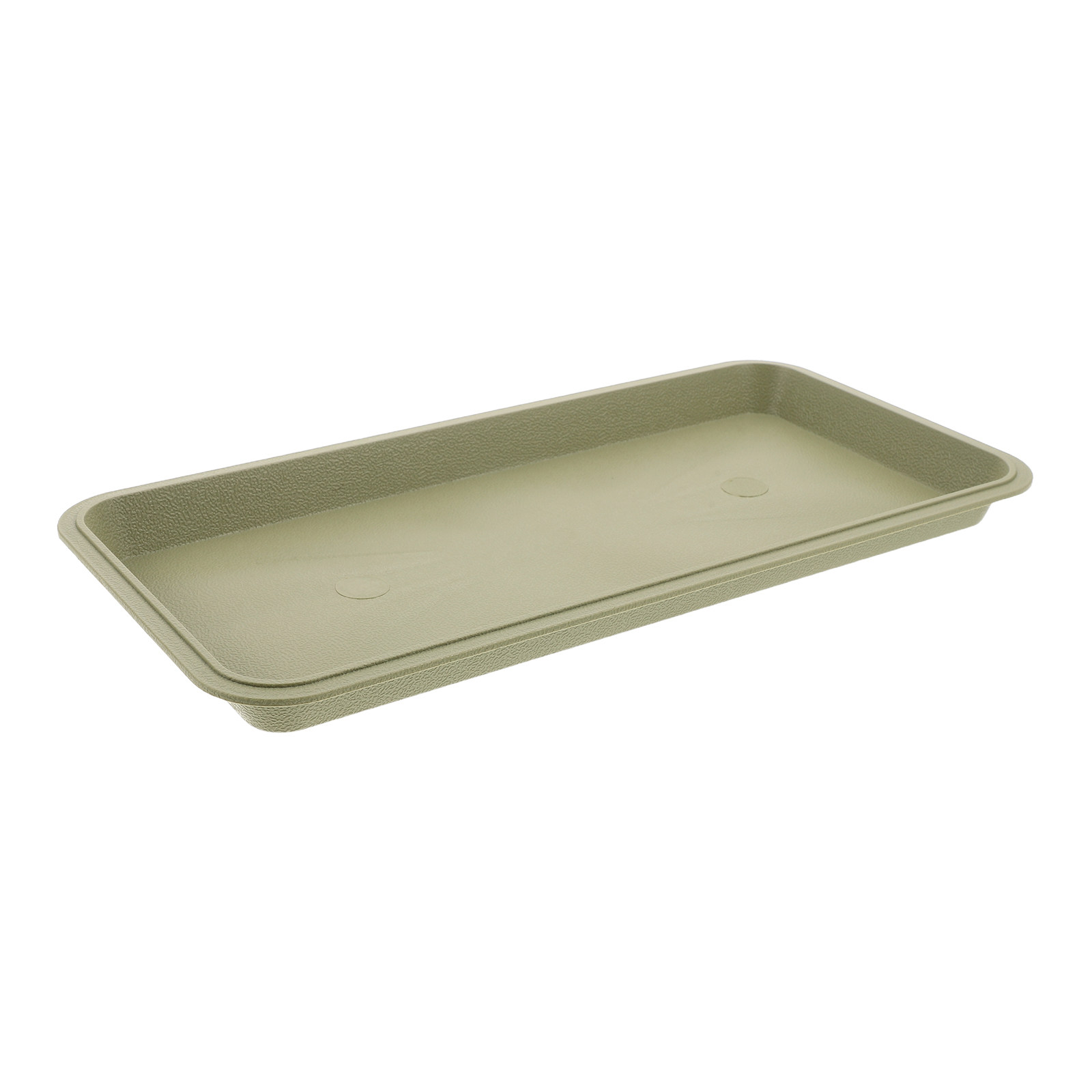 Drip Tray Saucer - Bandeja retangular para plantas, 29,5x14,5cm, bandeja