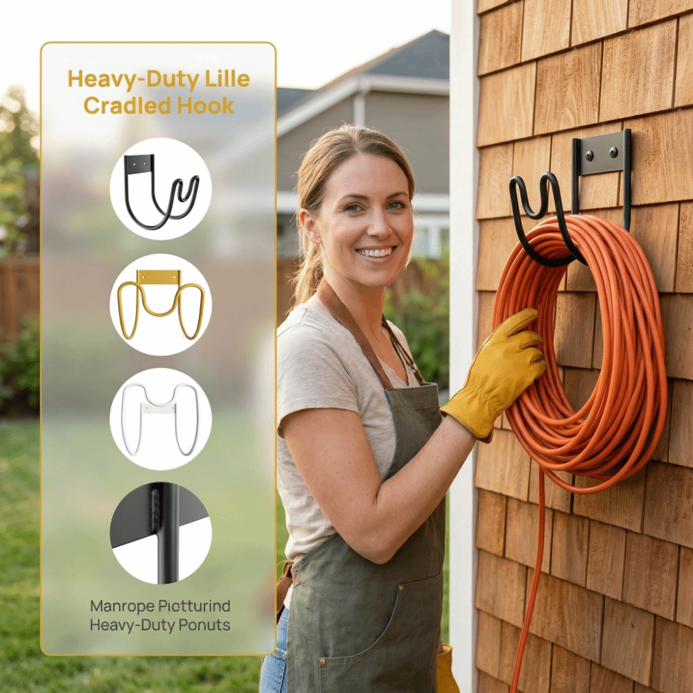 Gardena Hose Flex - Suporte para mangueira de jardim resistente