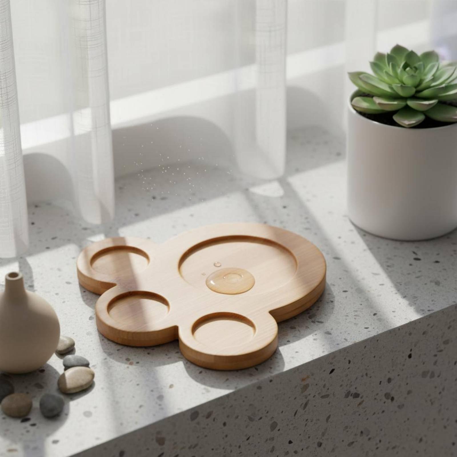 Bandeja Industrial de Bambu pa - Drip Tray Saucer avaliação e preço