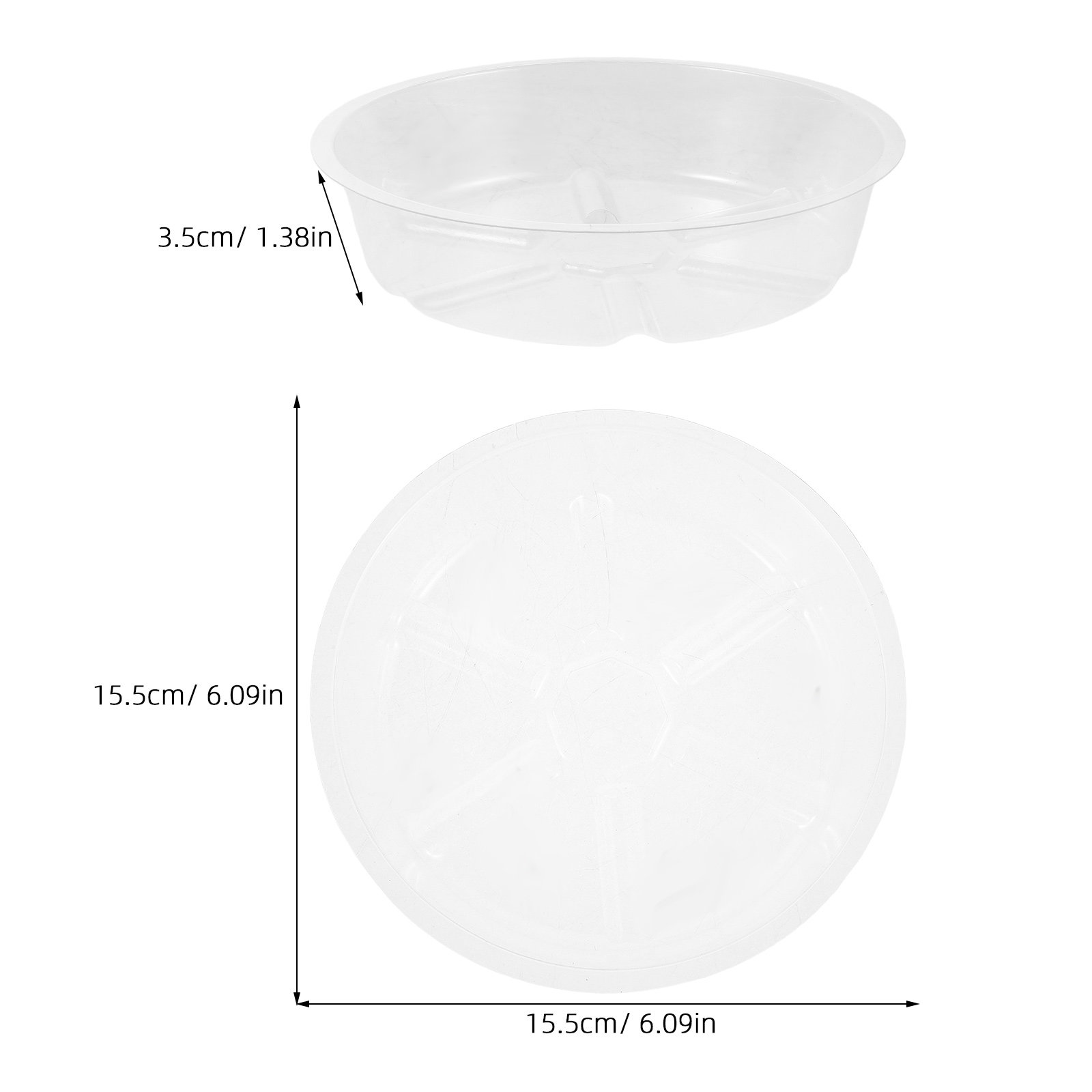 12 Peças de Bandejas de Goteja - Drip Tray Saucer avaliação e preço
