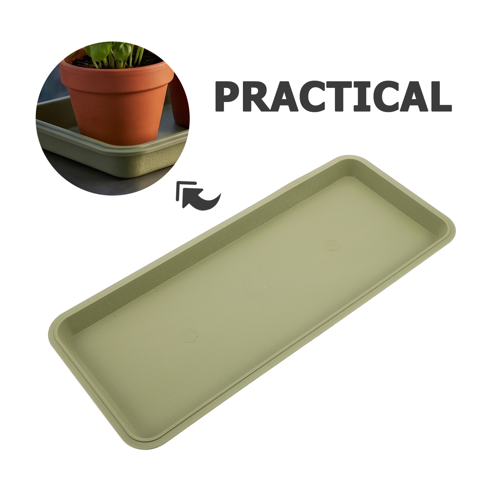 Bandeja Retangular para Vasos  - Drip Tray Saucer avaliação e preço