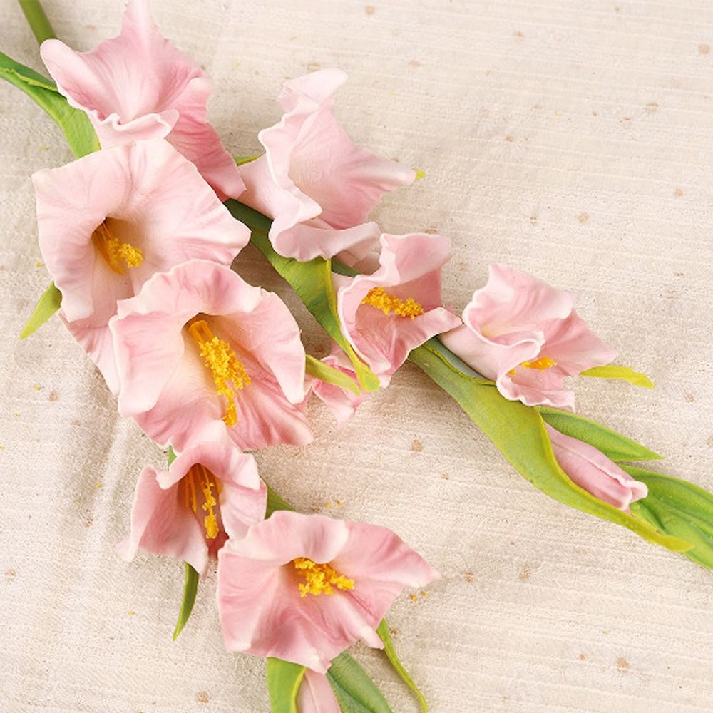 Ramos de Gladiolus Artificial  - Bonsai Garden Art avaliação e preço