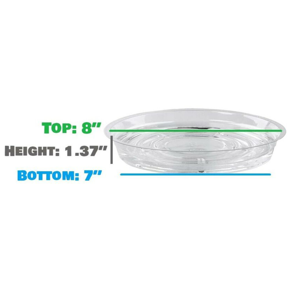 10pc jardim planta pires bande - Drip Tray Saucer avaliação e preço